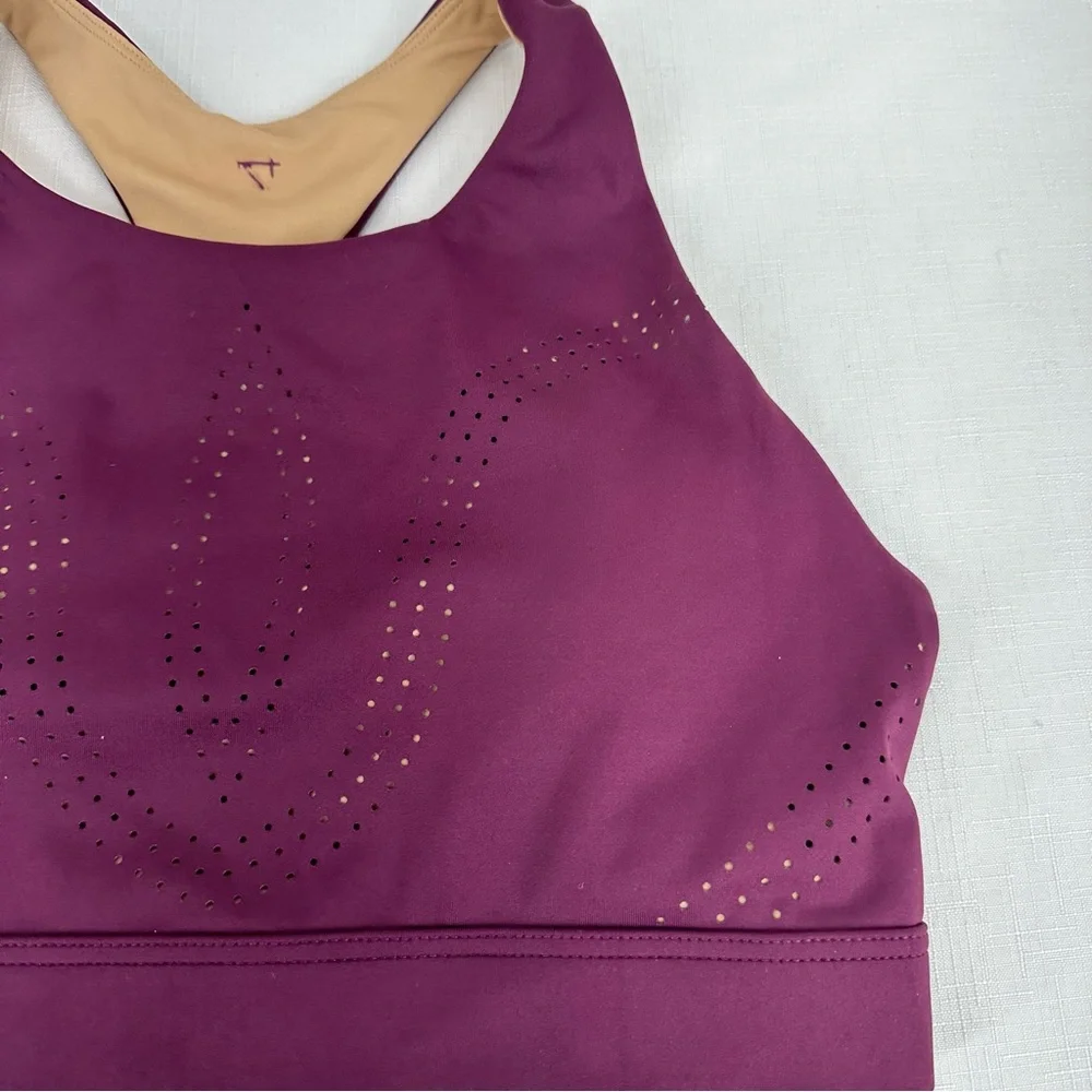 Buffbunny Women’s size Medium Maroon Spirts Bra